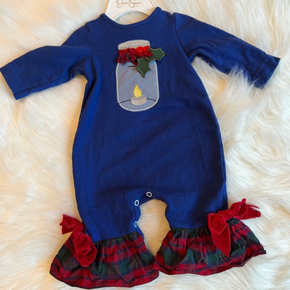 Ricrac and Ruffles Romper